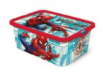 Stor Spiderman Fumetto 13 Litri Click Close Scatola Di Immagazzinaggio