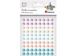 Perline Autoadesive 8 Mm Colori Misti 80 Pz Titanum