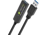 Techly ICUR30100G Cavo Ripetitore Usb 3.0 Techly Da 10 M
