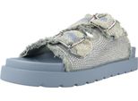 Sandali Del Marchio Buffalo Del Modello Eve Ari Spark Blu