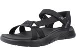 Sandali Del Marchio Skechers Del Modello Slip-Ins Go Walk Flex Nero