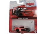 Mattel DXV41 Disney Pixar Cars 3 Tim Treadless Nero Rosso Auto Giocattolo Modello Veicolo Azione Auto 7 Cm Scala 1:55
