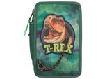 Depesche Astuccio A 3 Scomparti Con Catena Dino World Verde