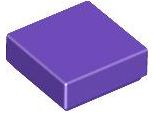 25 Pezzi Lego, Parte C. 3070 In Viola Scuro