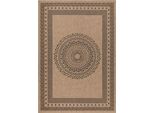 280X370 Cm Tappeto A Pezzi Dhaka 8714 Nero