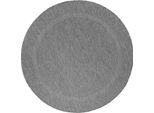 Tappeto Per Esterni Relax Grigio 120 Cm Rotondo