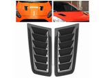 2Pcs Universale Bonnet Air Vents Cofano Auto Parti Esterne Per Focus Rs MK2 Stile