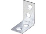 Alberts 849306 Staffa Per Sedia, Zincata Sendzimir, 25 X 25 X 14 Mm, Set Da 100