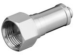 Resistenza Di Terminazione Goobay F 75 Ohm Con Blocco Cc (Sfuso)
