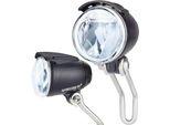 Busch & MüLler 1752Qsndi-04 Faro Dynamo 'Lumotec Iq Cyo Premiuim Senso Plus', Led, Sensore, Luce Di Parcheggio, Nero