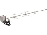 Set Barbecue E Spiedo Bbq-Toro Per Le Serie Weber Genesis Ii 400 E 600, Spiedo Rotante