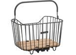 New Looxs - 065.701RT - Cestino Per Bicicletta - Palermo 24 L - Nero
