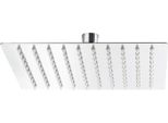 Wiltec Soffione Doccia A Pioggia Quadrato 20X20Cm In Acciaio Inox Soffione Doccia Rainshower