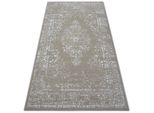 Tappeto Sense Micro 81261 Vintage Beige/Bianco Beige 120X170 Cm