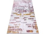 Tappeto Acrilico Dizayn Rosa Multicolore 160X230 Cm