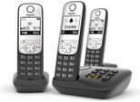 Gigaset A690A - Telefono Analogico/Dect - Cordless - Vivavoce - 100 Voci - Id Chiamante