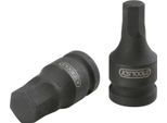 Ks Tools 3/8" Presa Di Forza Per Viti Ad Esagono Incassato Corte 12 Mm - 515.1592"