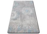 Tappeto Acrilico Patara 0129 L.Sabbia/Turchese Grigio 240X350 Cm