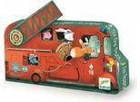 Puzzle Djeco: L'autopompa - 16 Pezzi