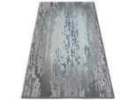 Tappeto Acrilico Patara 0116 L.Sabbia/Turchese Grigio 80X150 Cm
