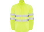 Roly Workwear HV9305 | Giacca In Pile Altair Hi-Viz Con Strisce Riflettenti - Colore: Fluor Yellow 221 - Taglia: 4XL