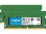 Crucial - DDR4 - 16 Gb: 2 X 8 Gb - So Dimm 260-PIN - 3200 Mhz / PC4-25600 - CL22 - 1,2 V - Non Bufferizzato - Nonecc