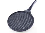 Orion | Pan - Padella Per Grigliare - Ø 27 Cm - Rivestimento In Granito - Antiaderente - Adatto All'induzione - Resistente Al Calore