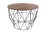 Couchtisch "Atomic"" Schwarz D 56 Cm - Atmosphera Interior Designer"