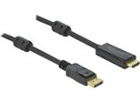 Delock 85955 Delock Displayport 1.2 > Hdmi Kabel 4K 60Hz 1,0M Aktiv
