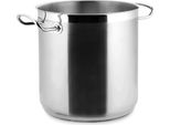Lacor Pentola Alta Per Zuppa Senza Coperchio Eco, Acciaio Inox, Grigio, 32 Cm