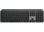 Logitech Mx Keys F/ Mac - Dimensioni Complete (100%) - Senza Fili - Rf Senza Fili + Bluetooth - Qwerty - Grigio