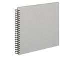 Walther Album A Spirale Grigio 30X30 Cm 50 Pagine Bianche