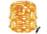 5M Bianco Caldo Led Rame Filo Fata Luci Usb Natale Filo Fata Luci Nozze Festa Decorazione Interna
