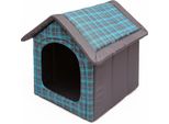Cuccia Per Cani Con Cuccia Per Interni Ed Esterni - Pieghevole, Resistente Alle Intemperie - 38X32 Cm - Tetto Con Cerniera | Pillowprim