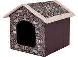 Pillowprim Cuccia Per Cani, Cuccia Per Cani, Cuccia Per Cani, Cuccia Per Gatti, Cuccia Per Animali Xl - 60X55 Cm Stampa Testo