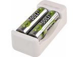 Ansmann Caricabatterie Basic Ii Incl. 2 Batterie Aa 1300Mah 1001-0119-01