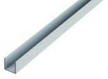 Alberts 498535 Profilo A U, Alluminio, Naturale, 1000 X 10 X 10 Mm, Set Da 9