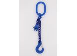 Catena Da Imbracatura Grado 10 1 Filo 3,0 M 6 Mm Con Accorciamento Blu