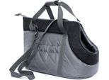 Hobbydog Borsa Per Cani Borsa Per Cani Borsa Per Il Trasporto Borsa Per Cani - Taglia: M - Grafite E Nero Con Motivo A Scacchiera