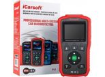 Originale V1 Icarsoft Dispositivo Diagnostico + Borsa / Leggere Errore Cancellare Abs Airbag Olio Servizio Reset E Molto Altro Ancora Per Vw Audi Seat Skoda