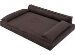 Letto Per Cani Divano Per Cani Cuscino Per Cani Cesto Per Cani Divano Per Cani Letto Per Animali Cesto Per Cani Divano Per Cani, Facile Da Pulire, Marrone, Dimensioni L: 78X54 Cm