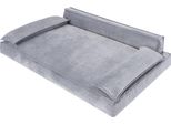 Letto Per Cani Divano Per Cani Cuscino Per Cani Cesto Per Cani Divano Per Cani Letto Per Animali Cesto Per Cani Divano Per Cani, Facile Da Pulire, Grigio, Dimensioni L: 78X54 Cm