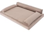Letto Per Cani Divano Per Cani Cuscino Per Cani Cesto Per Cani Divano Per Cani Letto Per Animali Cesto Per Cani Divano Per Cani, Facile Da Pulire, Beige, Dimensioni L: 78X54 Cm