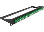Delock 19" Lwl Patchpanel 24 Port Lc Duplex GrüN"