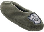 Paw Patrol Chase Pantofole Invernali Pantofole Foderate In Pile, Colore:Verde Oliva, Taglia:31/32 Eu