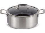 Pentola Esclusiva, Alta Qualità, Acciaio Inox, Rivestimento, Pentola Di Cottura, Pentola Universale, Pentola Per Zuppa, Induzione 4,3L