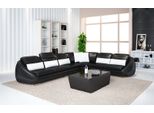 JV Möbel Schwarzer designer Ecksofa luxus Wohnzimmermöbel