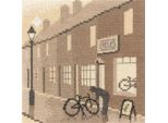 Set Per Punto Croce Heritage In Aida "Bicycle Shop"", Schema Contato, PSBI1278-A, 12,5X12,5Cm"