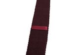 Krawatte ETERNA, Herren, Gr. One Size, lila (berry), Leinen, klassisch, Krawatten