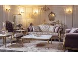 Set Di Divani Di Lusso Tavolino Divano Divani Poltrone Tessuto Set Divano 4 Pezzi Mobili Velluto